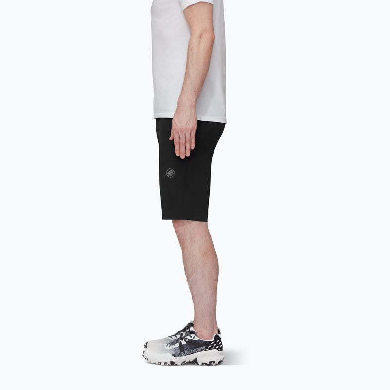 Mammut Runbold men's trekking shorts black 4