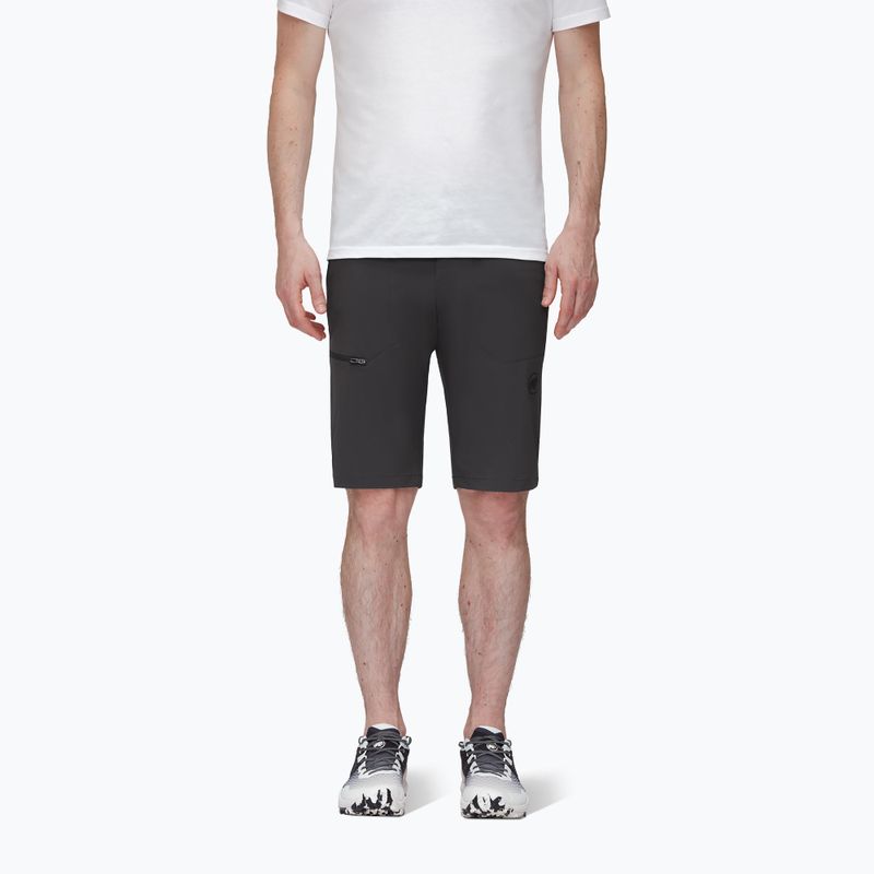 Mammut Runbold grey men's trekking shorts