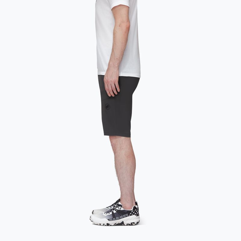 Mammut Runbold grey men's trekking shorts 2