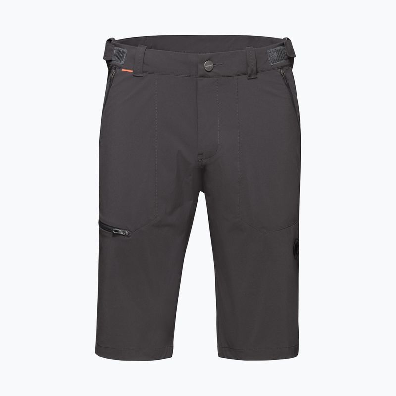 Mammut Runbold grey men's trekking shorts 4