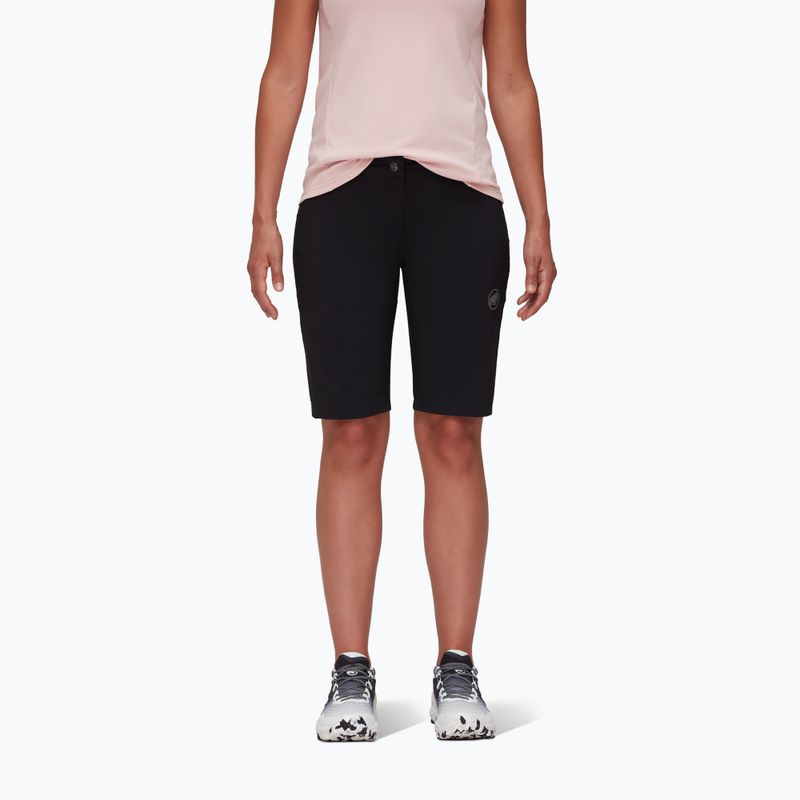 Mammut Runbold women's trekking shorts black 2
