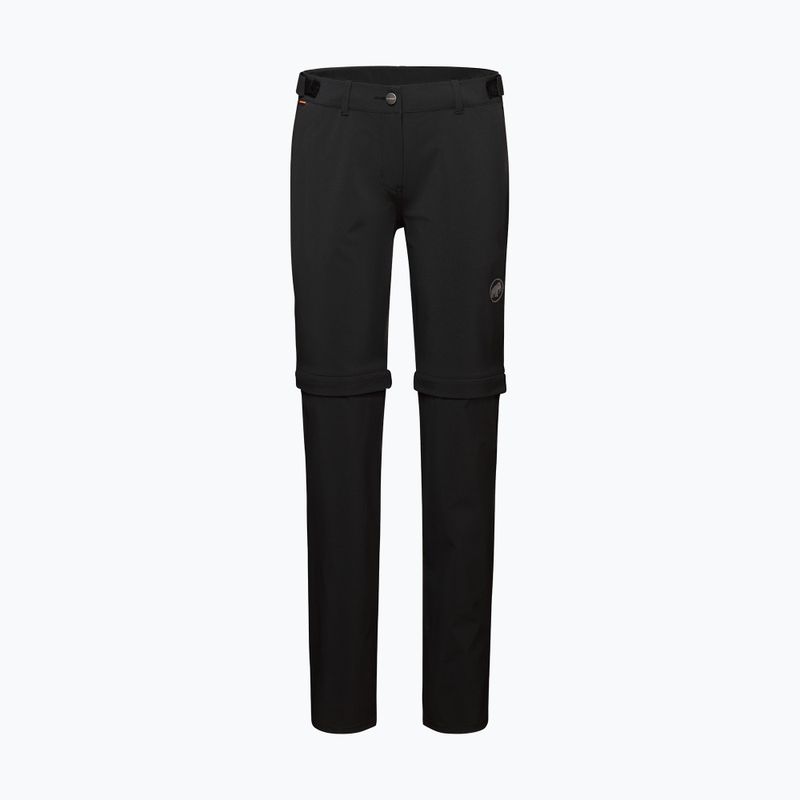 Mammut Runbold Zip Off women's trekking trousers black 8