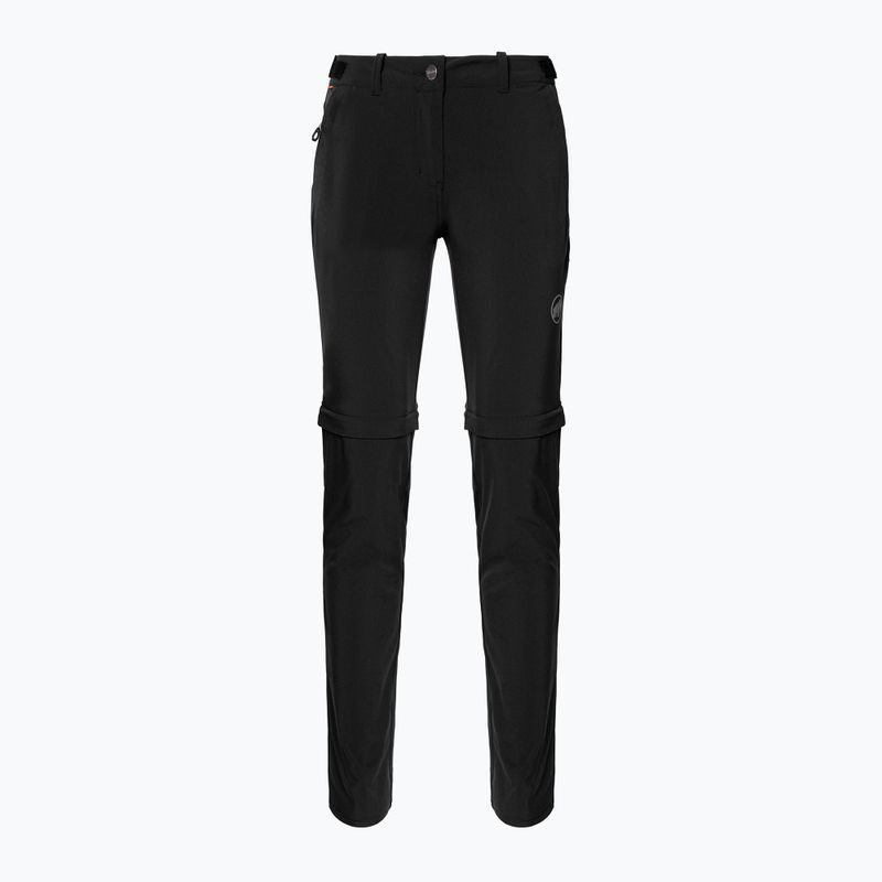 Mammut Runbold Zip Off women's trekking trousers black 4