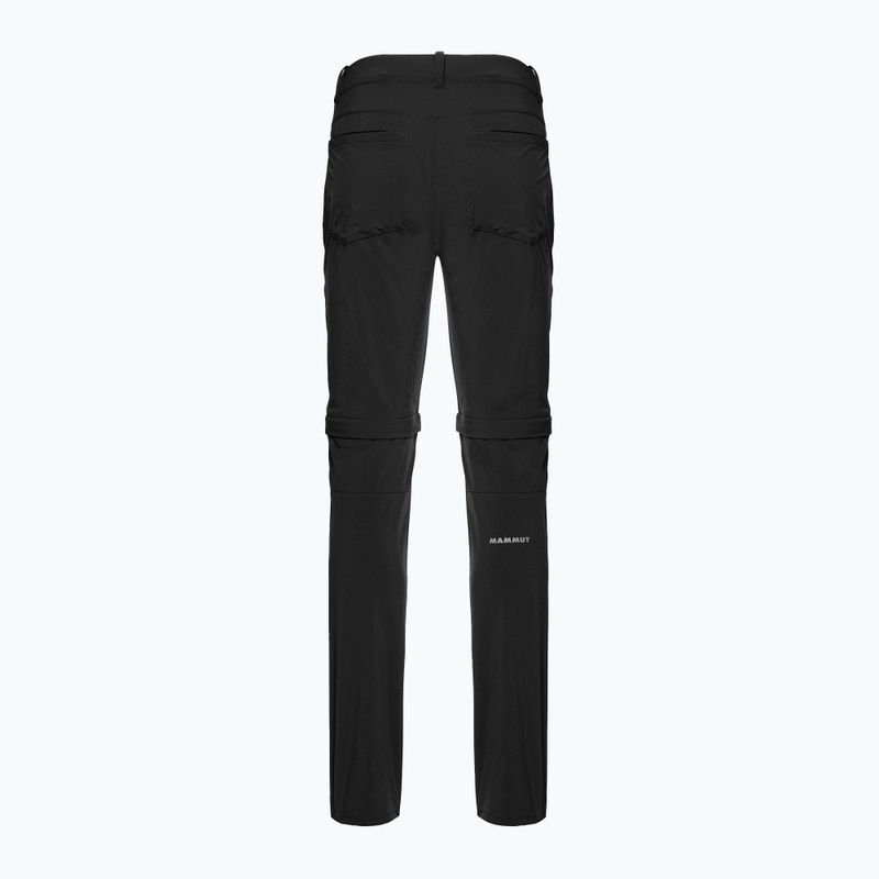 Mammut Runbold Zip Off women's trekking trousers black 5