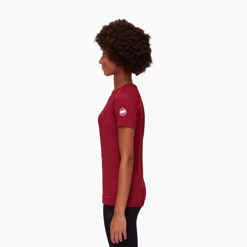Mammut Sertig women's trekking shirt red 2