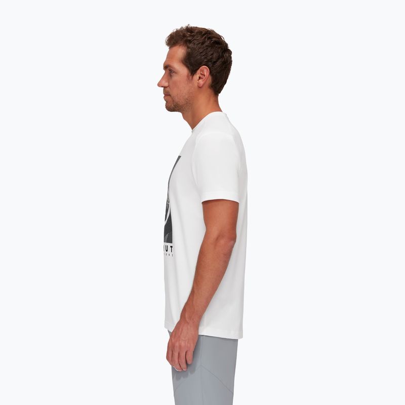 Mammut Trovat men's trekking shirt white 3