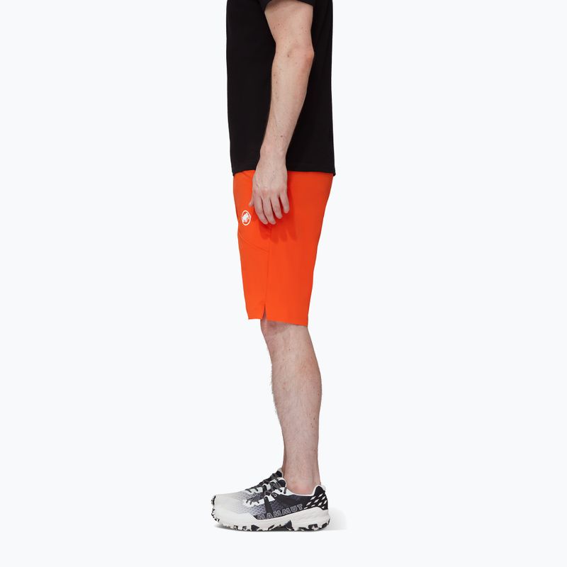 Men's trekking shorts Mammut Aenergy Light SO orange 2