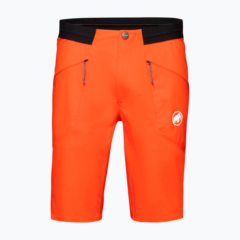 Men's trekking shorts Mammut Aenergy Light SO orange 4