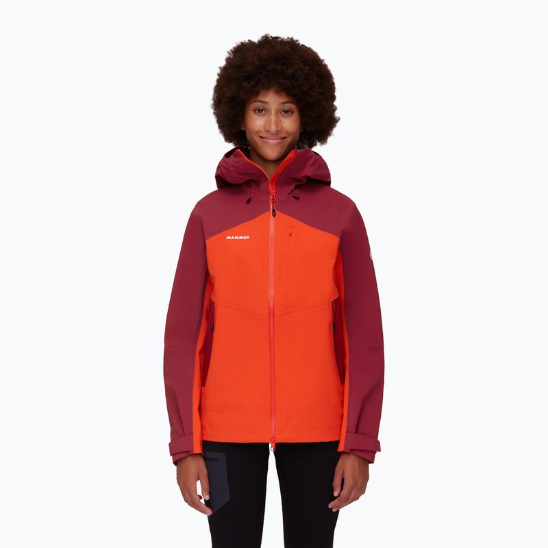 Mammut Alto Guide HS women's hardshell jacket red
