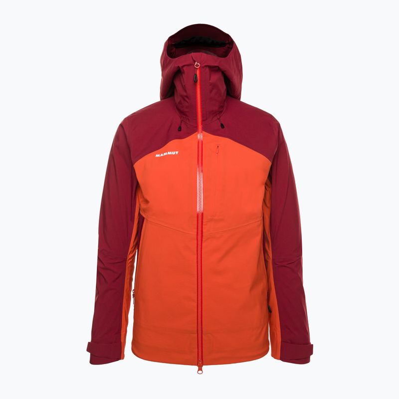 Mammut Alto Guide HS women's hardshell jacket red 4
