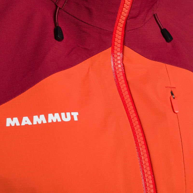 Mammut Alto Guide HS women's hardshell jacket red 6