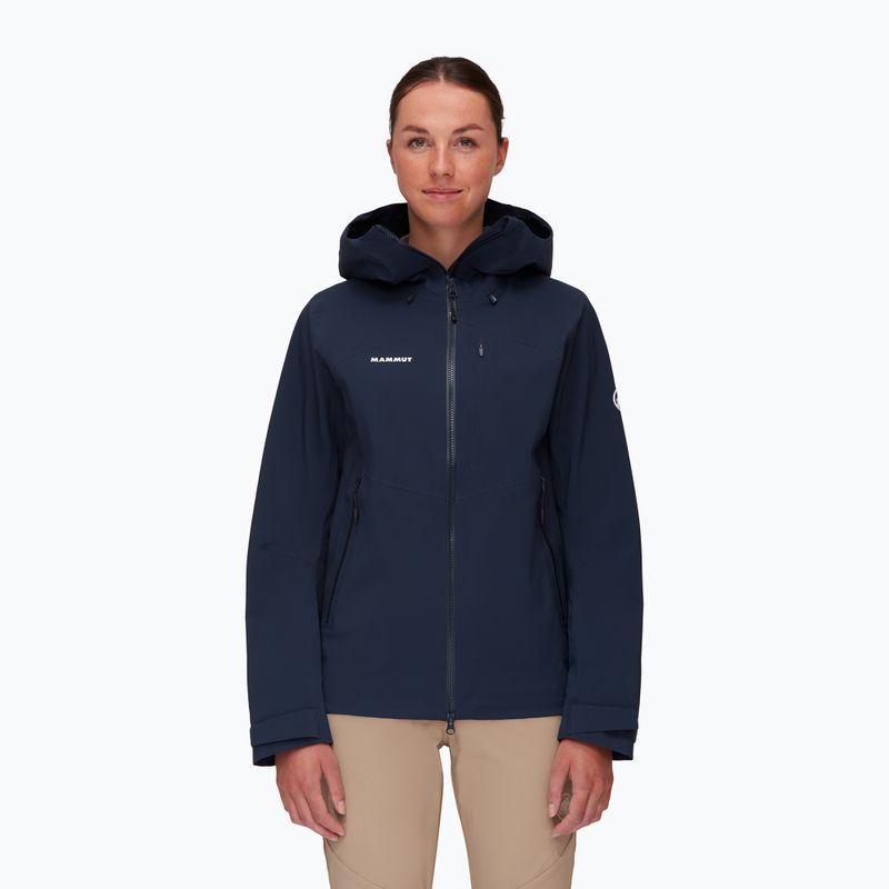 Mammut Alto Guide HS Hooded women's rain jacket navy blue 1010-29570-5118-113