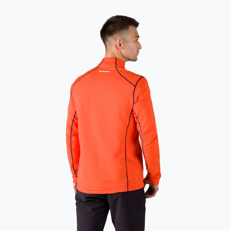 Mammut Aconcagua Light MI men's trekking sweatshirt orange 3