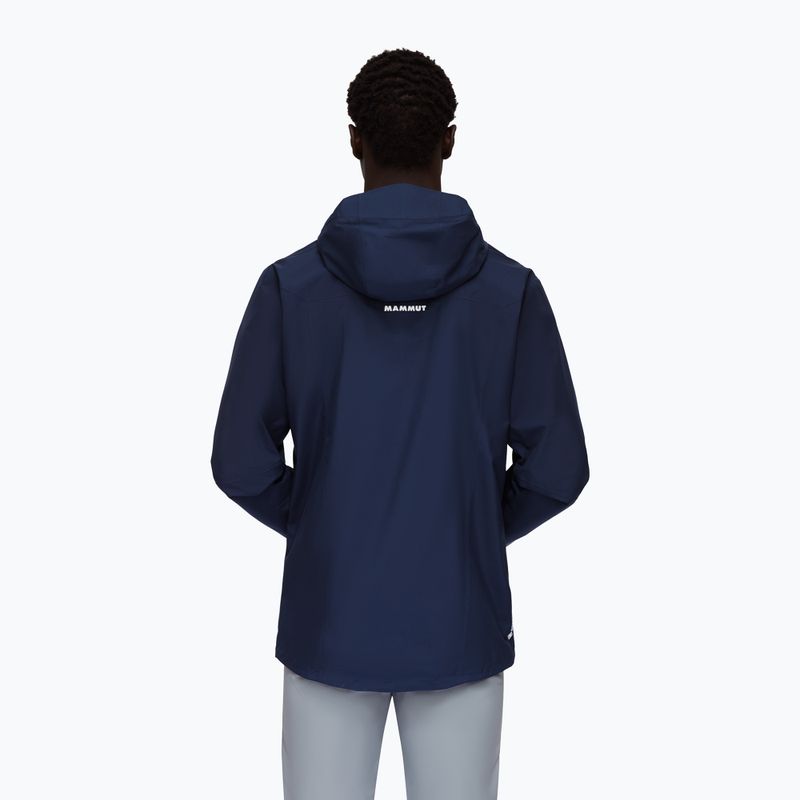 Mammut Convey Tour HS Hooded men's rain jacket navy blue 2