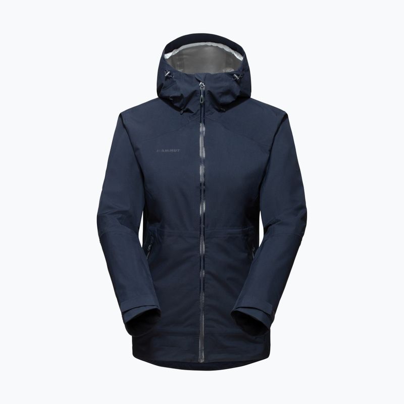 Mammut Convey Tour HS women's rain jacket navy blue 5