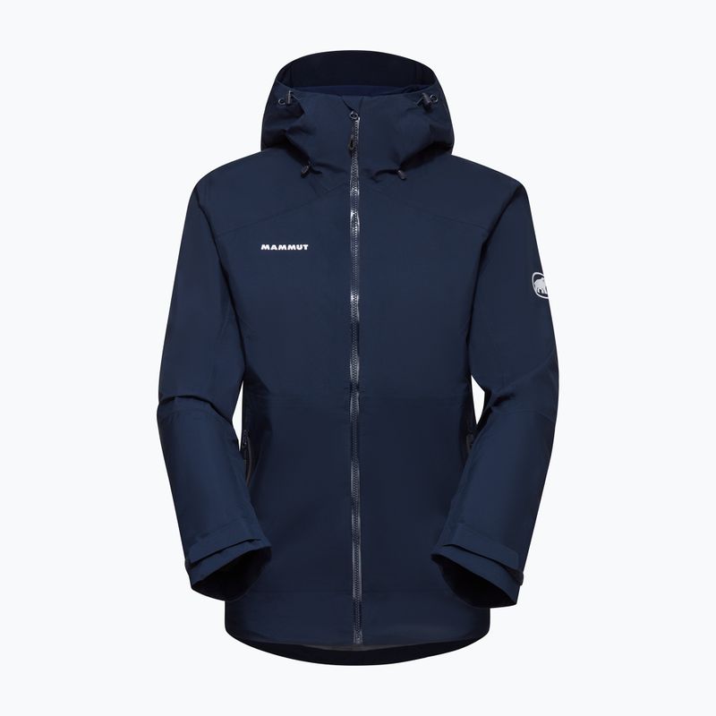 Mammut Convey Tour HS Hooded women's rain jacket navy blue