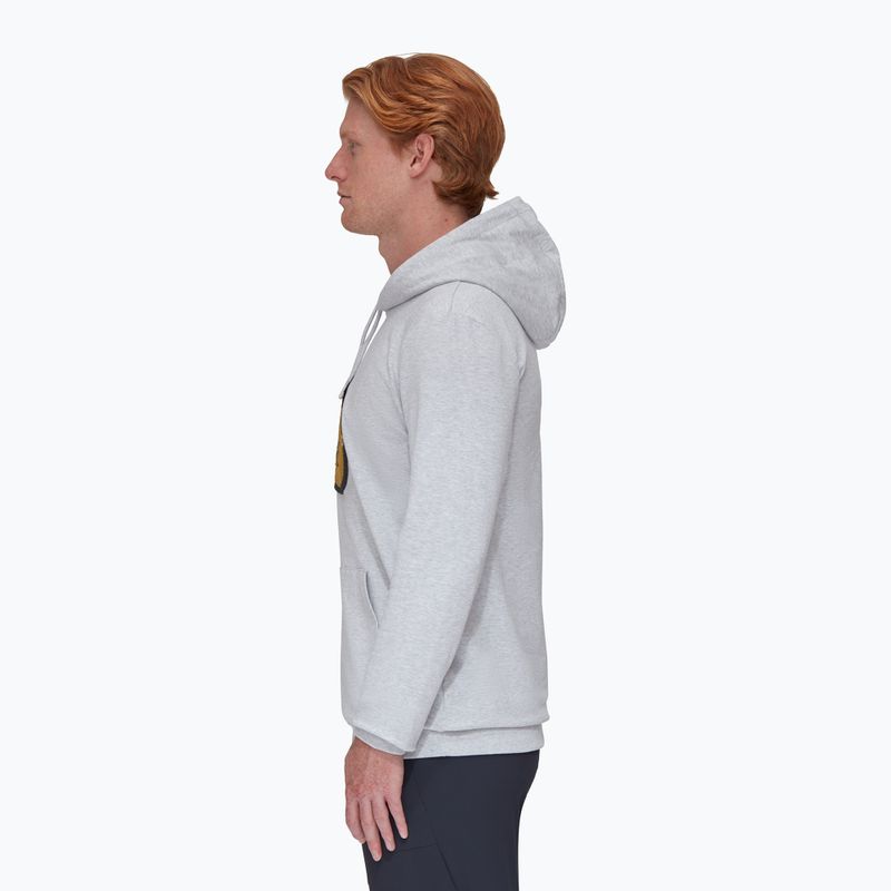 Mammut ML Hoody Circle grey men's trekking sweatshirt 3