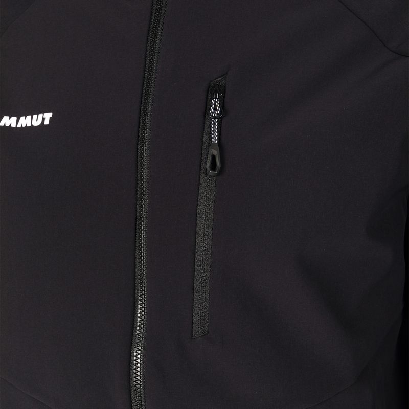 Men's softshell jacket Mammut Ultimate Comfort SO black 6
