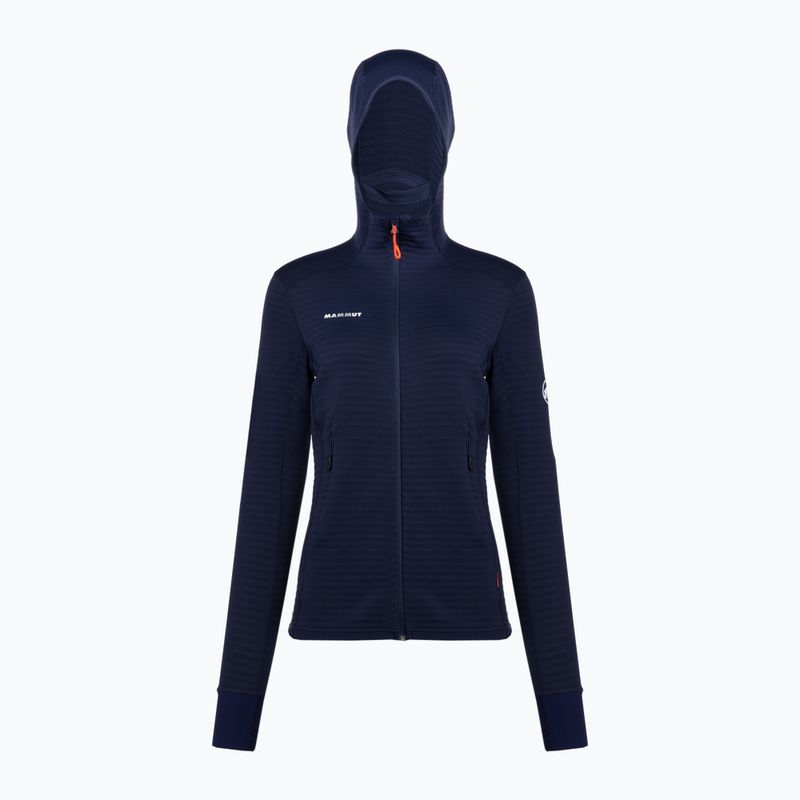 Mammut women's fleece sweatshirt Taiss Light ML Hooded navy blue 1014-04540-5118-114 3