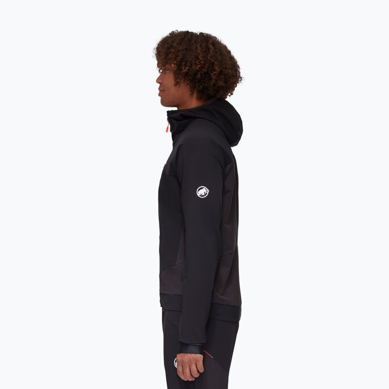 Mammut men's softshell jacket Aenergy SO Hybrid black 1011-01920-00533-115 2