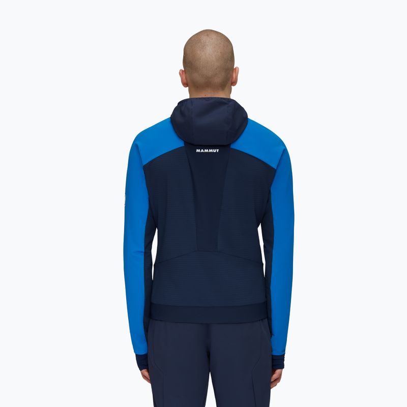 Mammut men's softshell jacket Aenergy SO Hybrid blue-green 1011-01920-50507-113 2