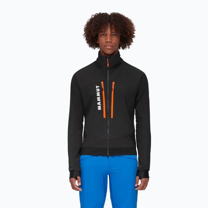 Mammut Aenergy IN Hybrid men's jacket black and orange