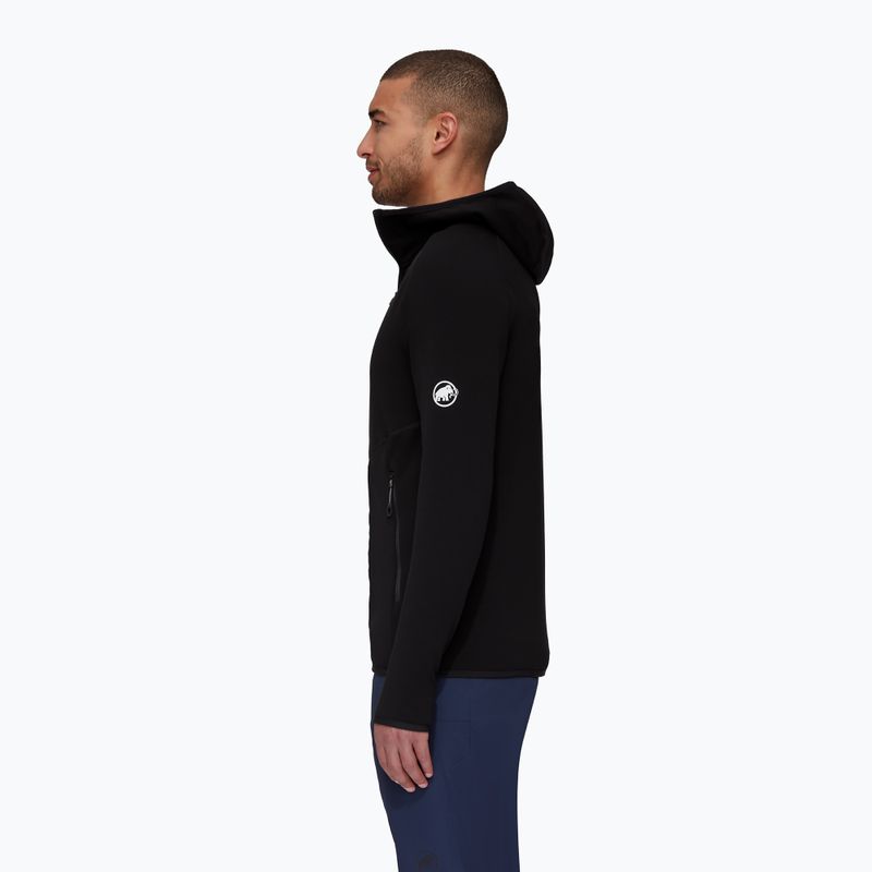Mammut Aconcagua ML Hooded men's trekking sweatshirt black 3