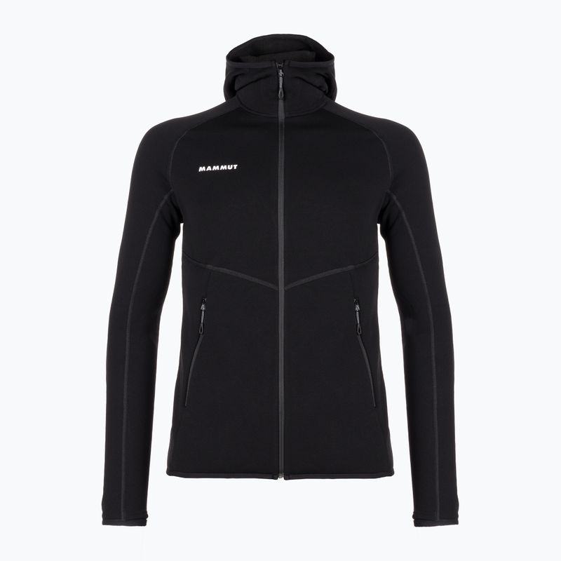 Mammut Aconcagua ML Hooded men's trekking sweatshirt black 4