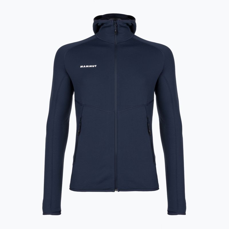 Mammut Aconcagua ML Hooded men's trekking sweatshirt navy blue 4