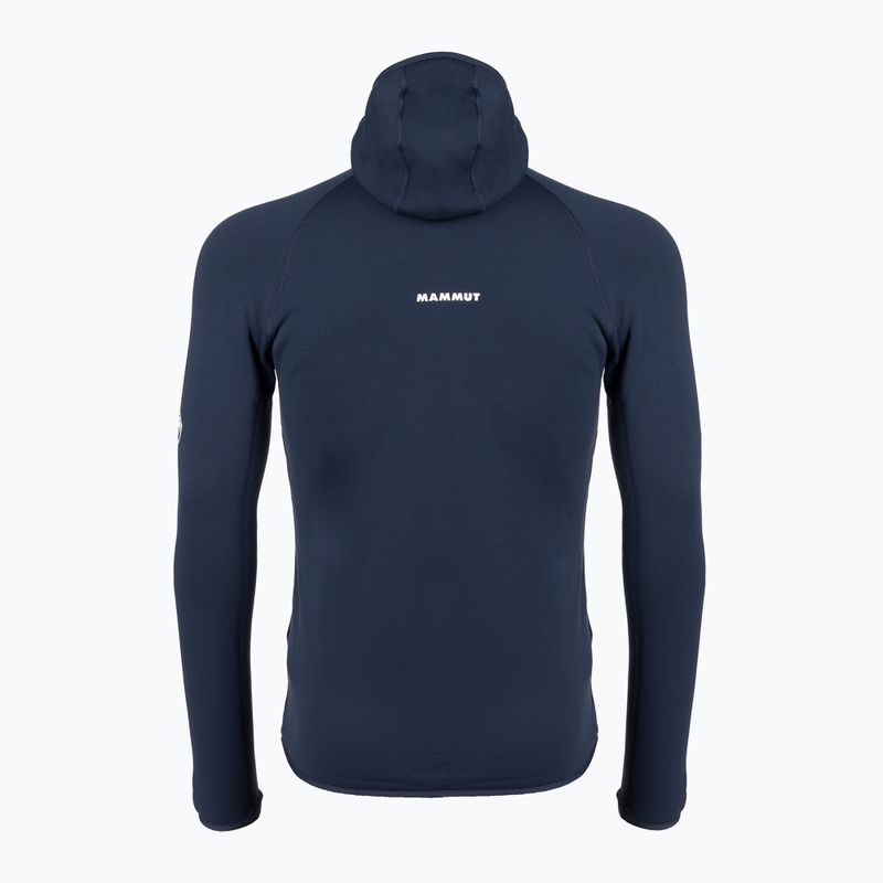 Mammut Aconcagua ML Hooded men's trekking sweatshirt navy blue 5