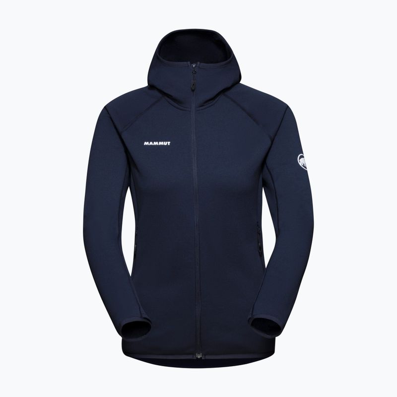 Mammut Aconcagua ML Hooded women's trekking sweatshirt navy blue 11