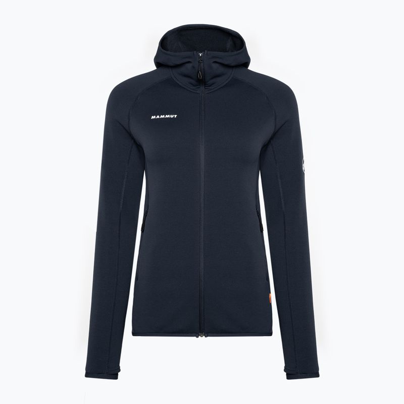 Mammut Aconcagua ML Hooded women's trekking sweatshirt navy blue 4