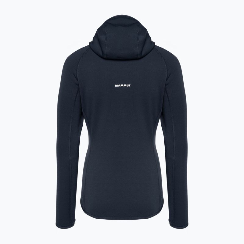 Mammut Aconcagua ML Hooded women's trekking sweatshirt navy blue 5