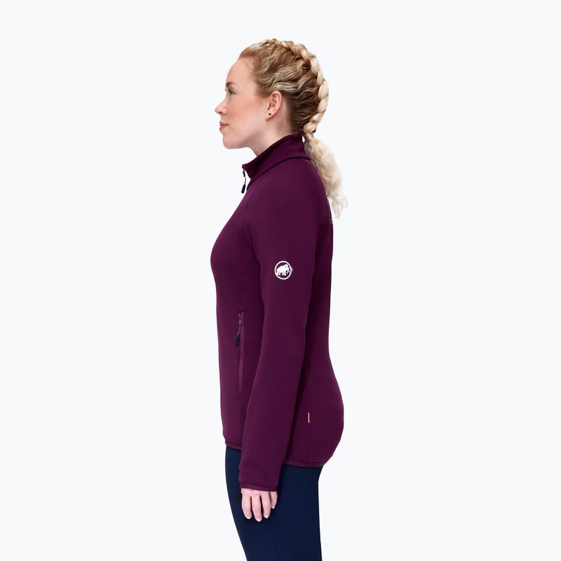 Mammut Aconcagua ML women's trekking sweatshirt purple 3