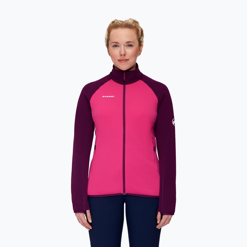 Mammut Aconcagua ML women's trekking sweatshirt pink and purple