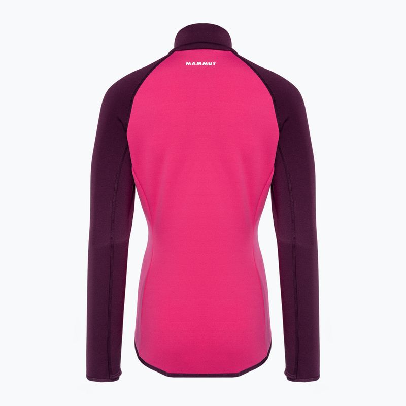 Mammut Aconcagua ML women's trekking sweatshirt pink and purple 2