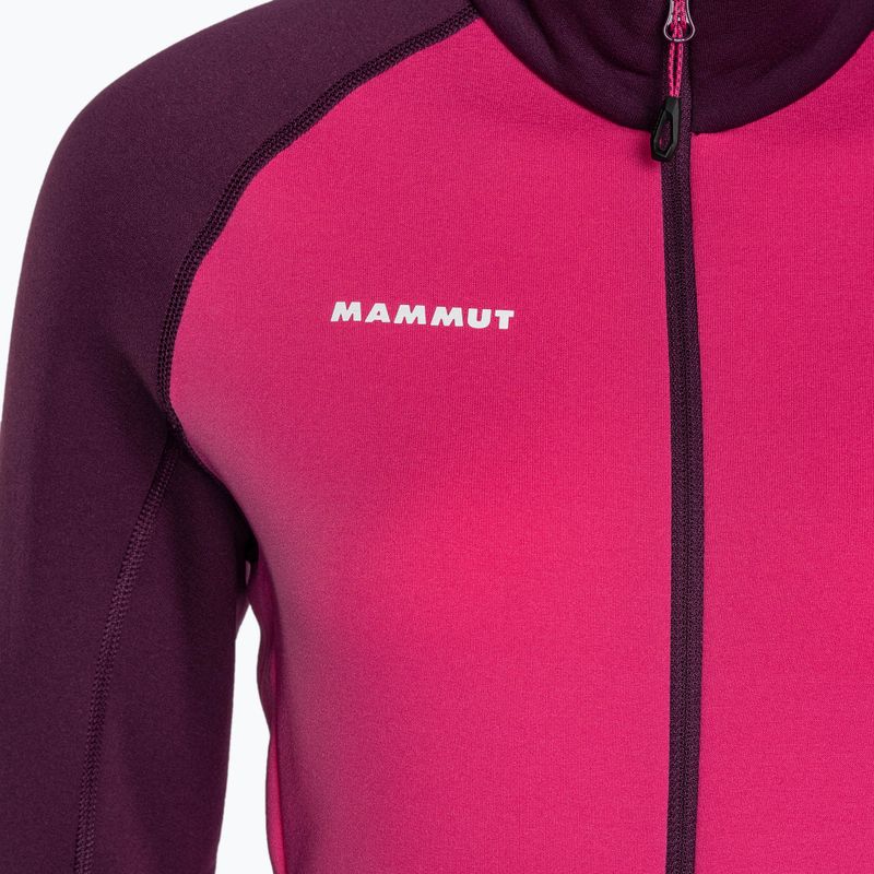 Mammut Aconcagua ML women's trekking sweatshirt pink and purple 3