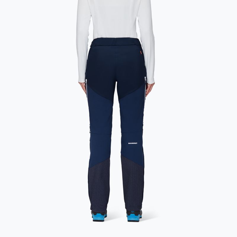 Mammut women's softshell trousers Aenergy IN Hybrid navy blue 4