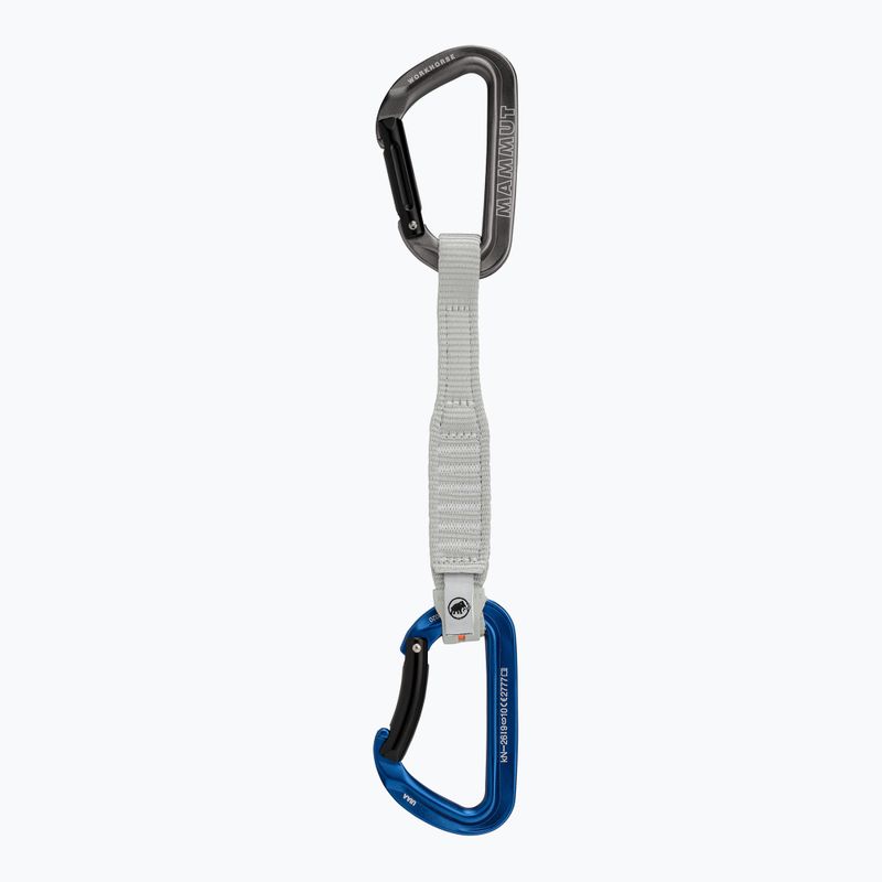 Mammut Workhorse Keylock Quickdraw 17 cm grey/blue climbing express