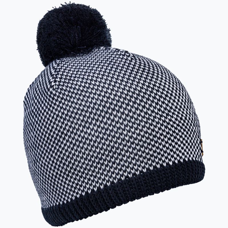 Mammut Snow grey-black women's winter beanie 1191-01120-5899-1