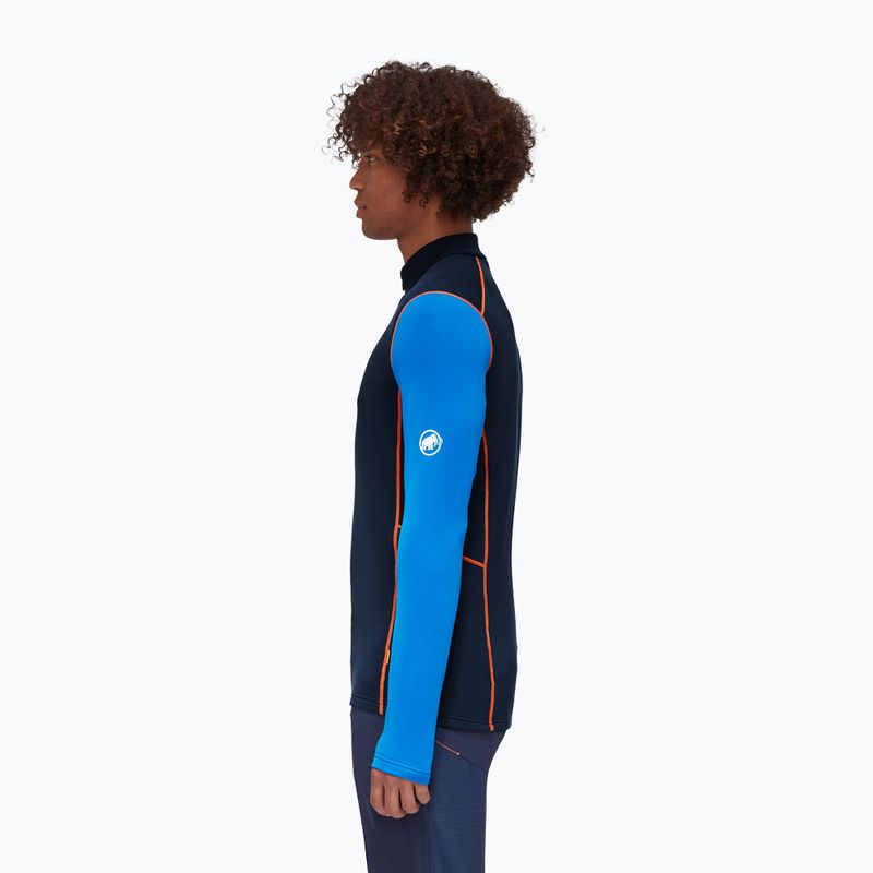 Mammut men's trekking sweatshirt Aenergy ML Half Zip Pull navy blue 3