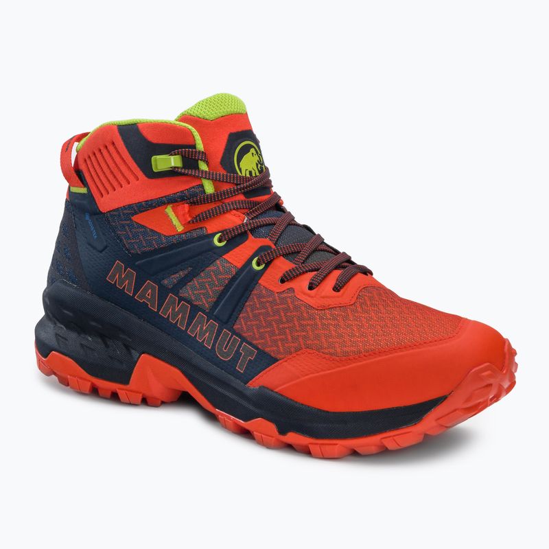 Mammut Sertig II Mid GTX men's trekking boots red
