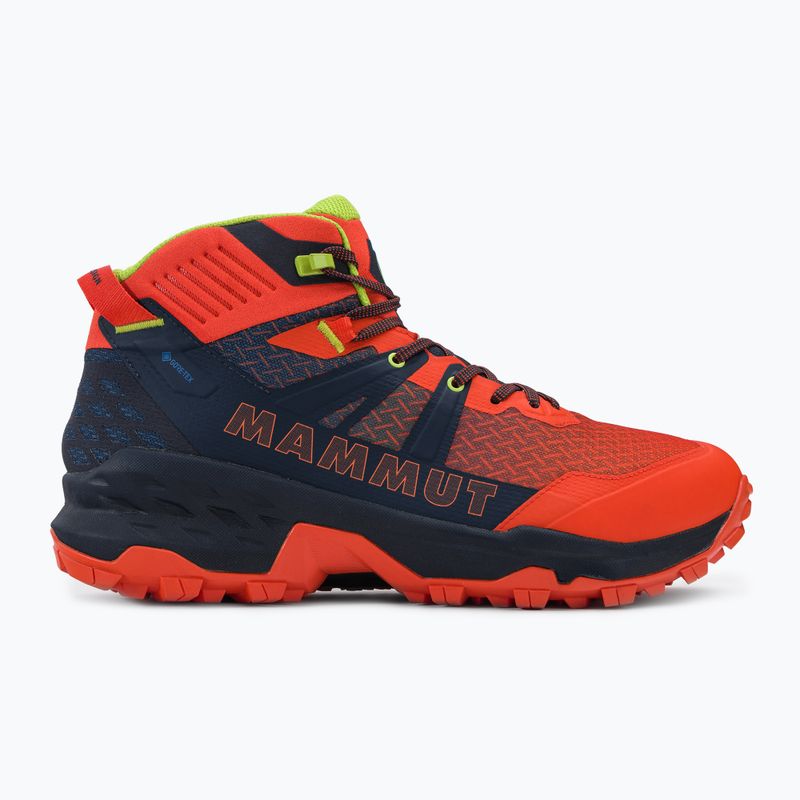 Mammut Sertig II Mid GTX men's trekking boots red 2