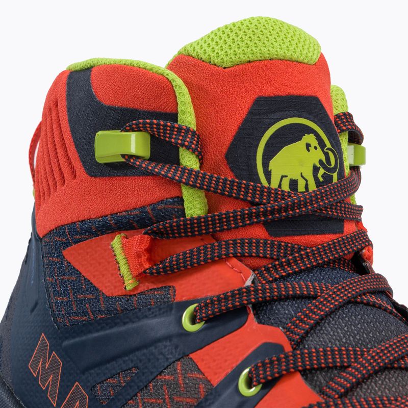 Mammut Sertig II Mid GTX men's trekking boots red 9