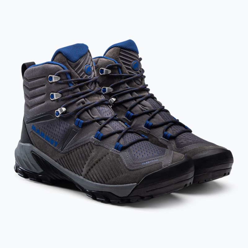 Mammut men's trekking boots Sapuen High GTX grey 5