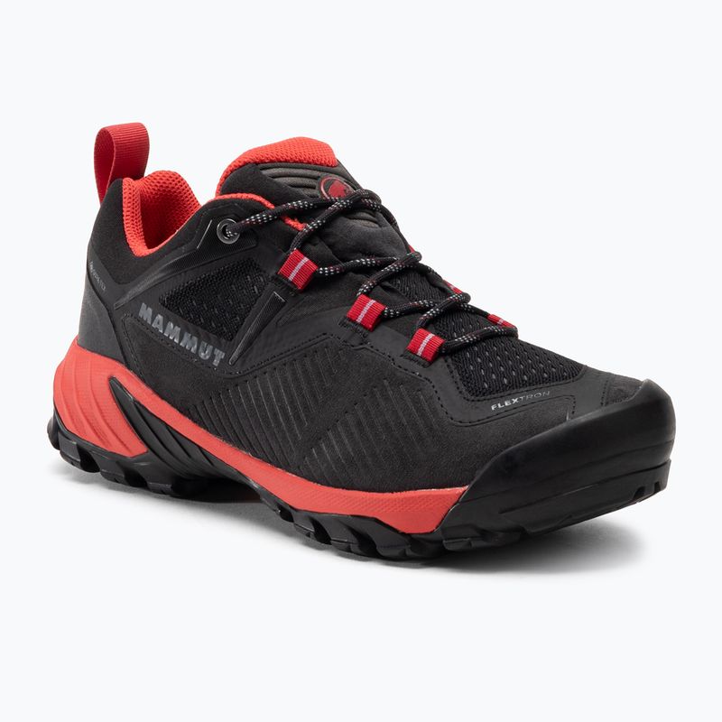 Women's trekking boots Mammut Sapuen Low GTX black/sunset