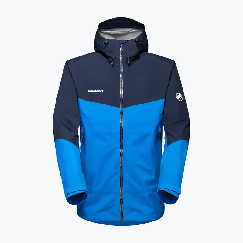 Mammut Convey Tour HS men's hardshell jacket blue and navy 4