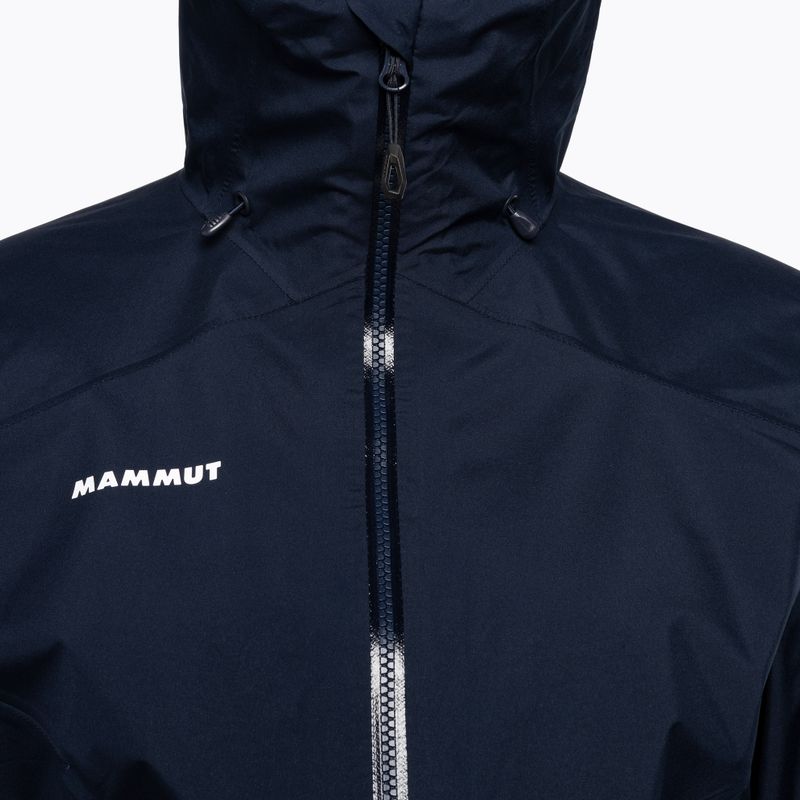 Mammut Convey Tour HS women's rain jacket navy blue 3