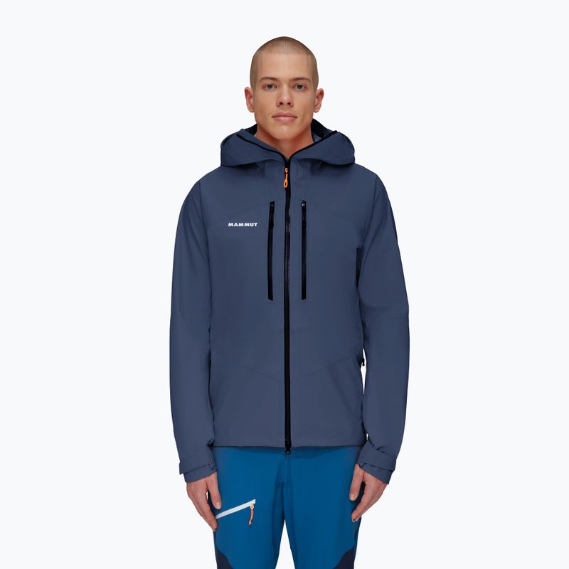 Mammut Taiss HS men's rain jacket navy blue 1010-29391-5118-116