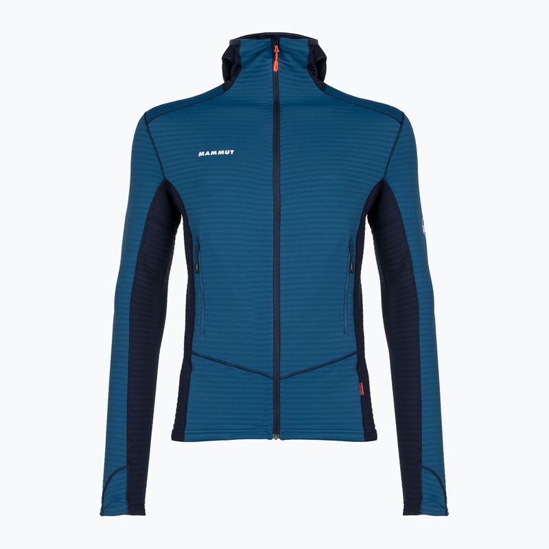 Mammut men's fleece sweatshirt Taiss Light ML Hooded blue 1014-04530-50554-114 4